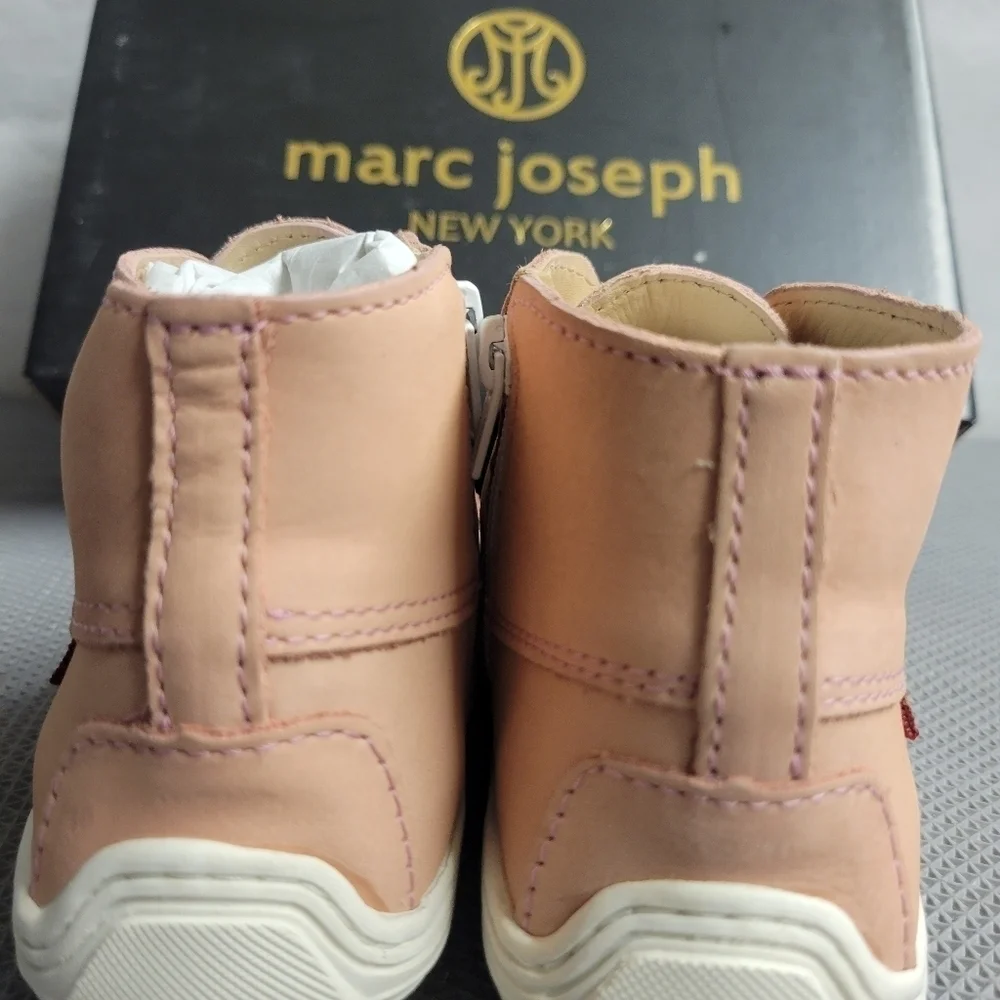 NIB Marc Joseph Houston‎ Blush Kids Unisex Bootie Size 12.5 Euro 30